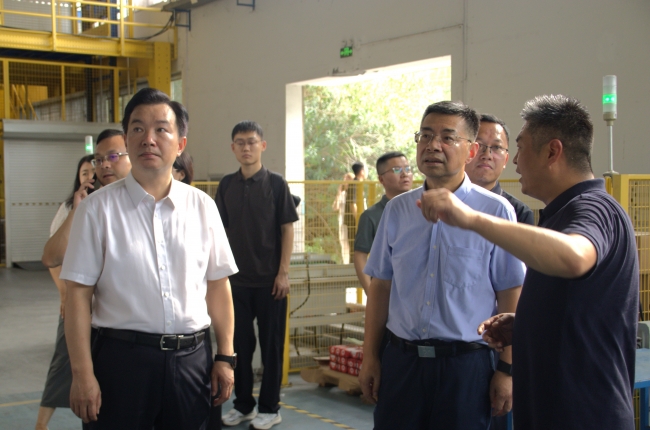 省發(fā)改委領(lǐng)導調(diào)研中揚立庫 聚焦“物流倉儲 + AI”創(chuàng)新實踐